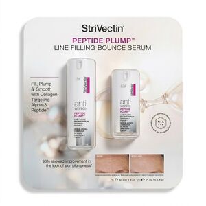 StriVectin Anti-Wrinkle Peptide Plump Line Filling Bounce Serum - 1oz + 0.5oz
